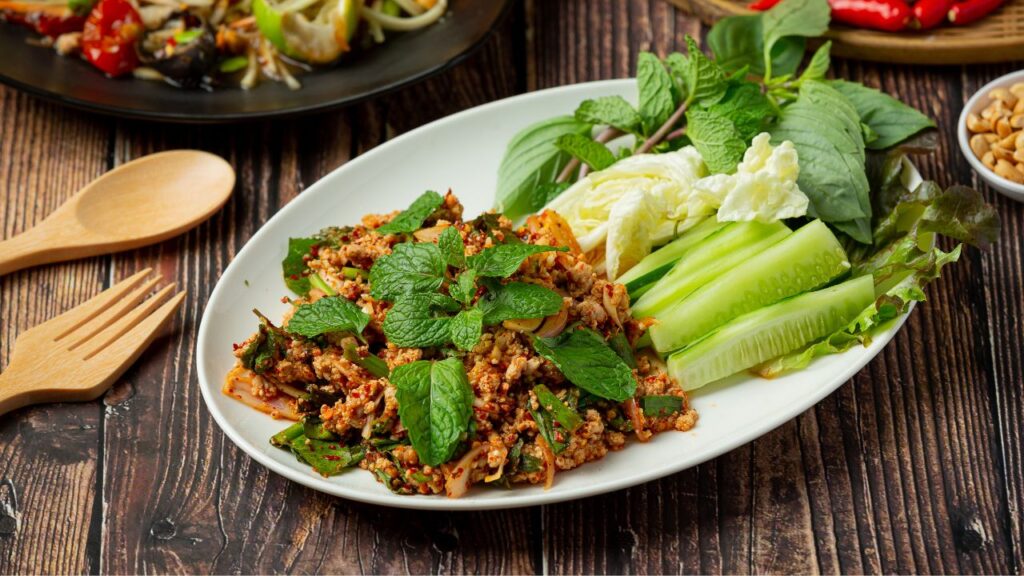 Larb Thai Food