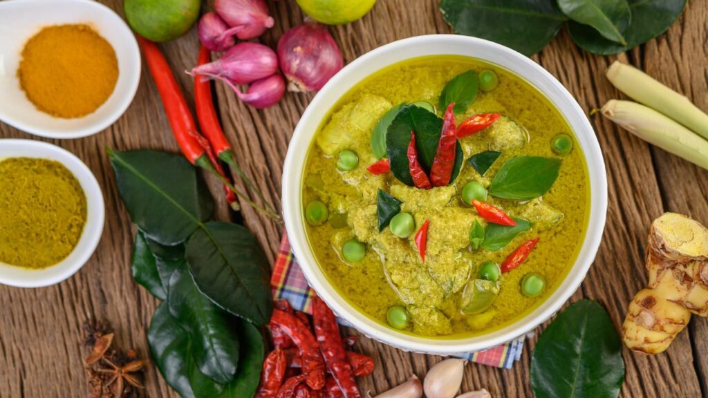 Thai green curry